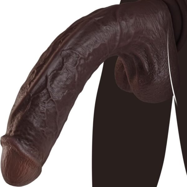 Lifelike Black Dildo 11 Inch