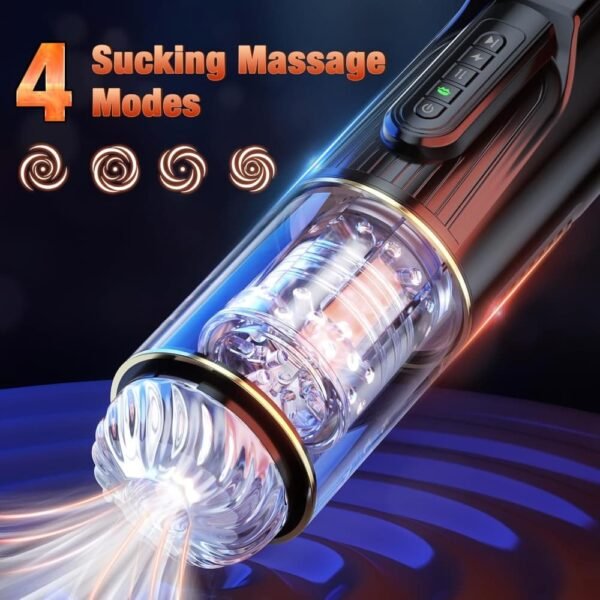 Automatic Male Masturbator with 4 Sucking & 10 Thrusting & Rotating - Image 2